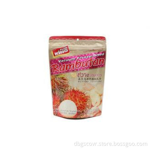Customize Plastic Ziplock Bags For Packing Vacuum Freeze Fo
